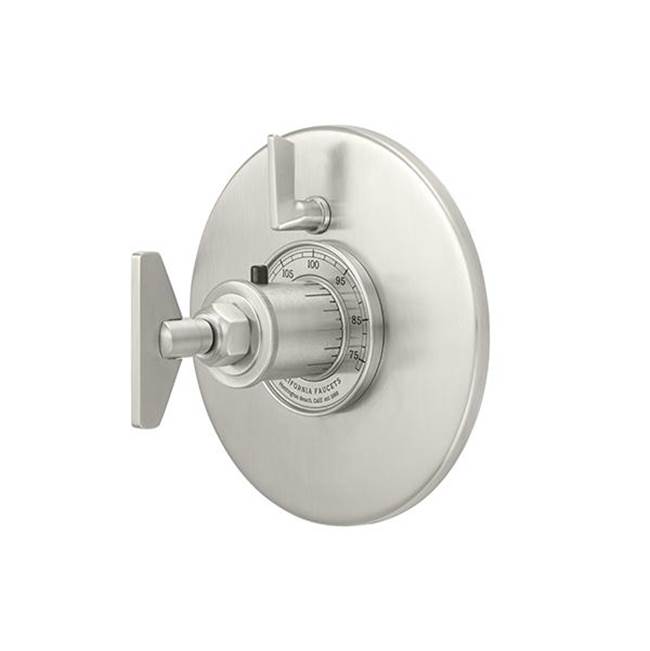 California Faucets StyleTherm ® Round with Single Volume Control - Blade Handle