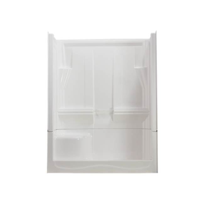 Clarion Bathware 60'' 4-Piece Shower W/ 7'' Threshold - Left Or Right Hand Drain