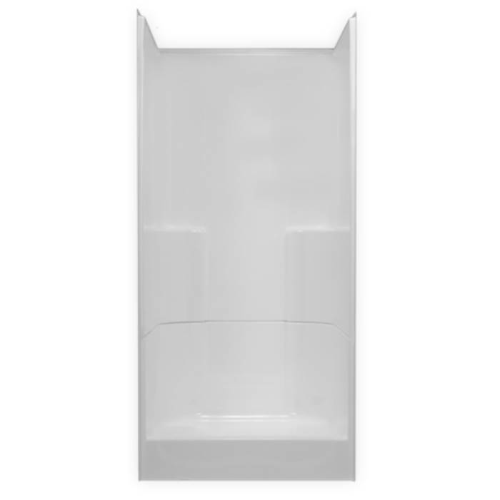 Clarion Bathware 36'' 2-Piece Shower W/ 7'' Threshold - Center Drain