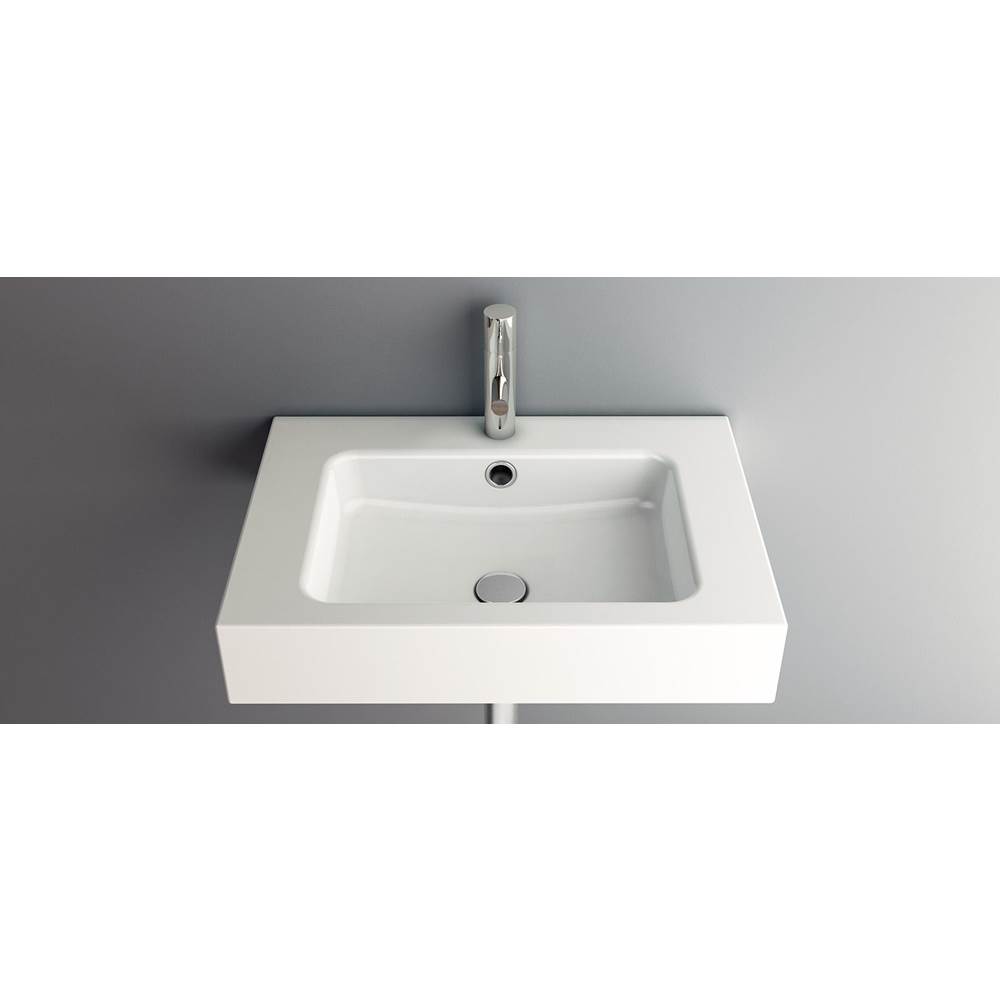 Schmidlin Mero Wall-Mount With Faucet Hole And Overflow Hole