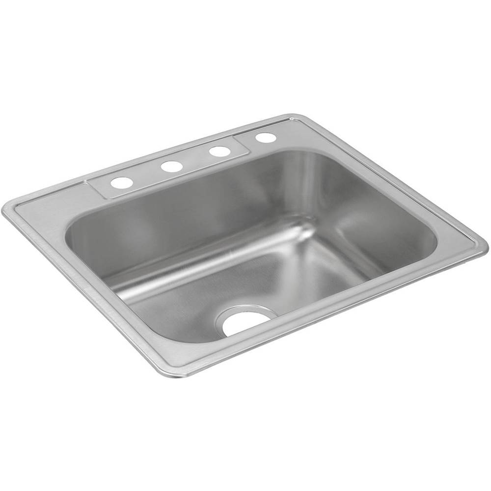 Elkay Dayton Stainless Steel 25'' x 22'' x 8-3/16'', Single Bowl Drop-in Sink