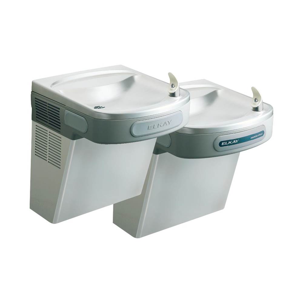 Elkay Versatile Cooler Wall Mount Bi-Level ADA Hands-Free, Non-Filtered Refrigerated Stainless