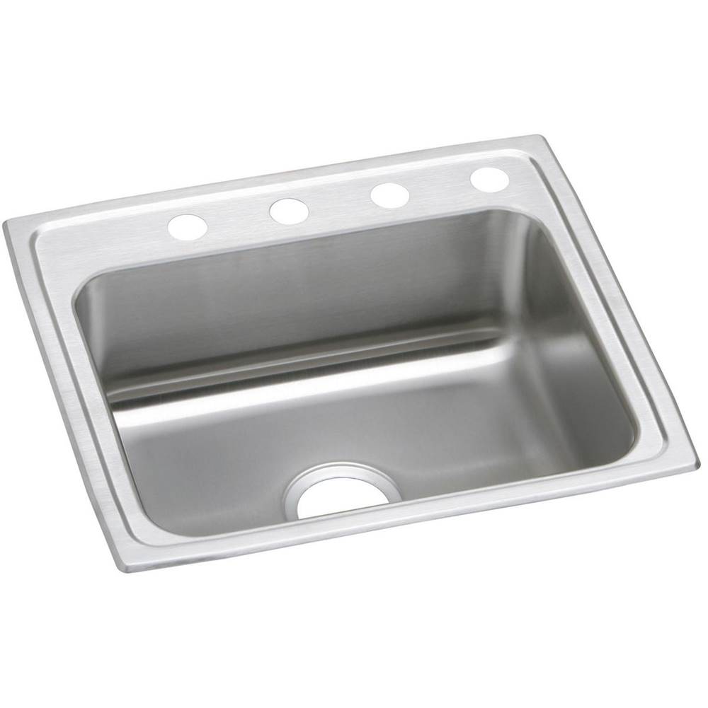 Elkay Celebrity Stainless Steel 22'' x 19-1/2'' x 7-1/8'', 2-Hole Single Bowl Drop-in Sink