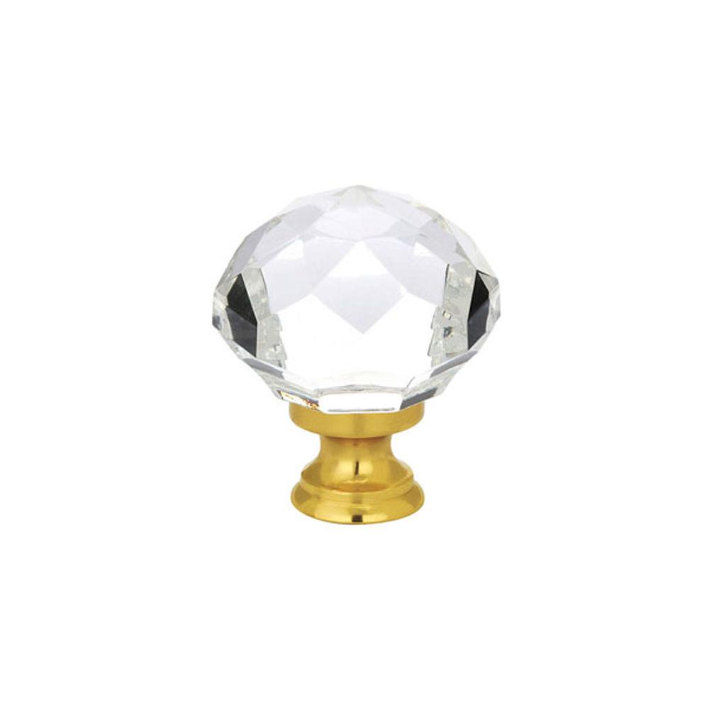 Emtek Diamond Wardrobe Knob, 1-3/4'', US14