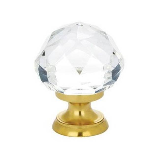 Emtek Diamond Cabinet Knob, 1-1/4'', US19