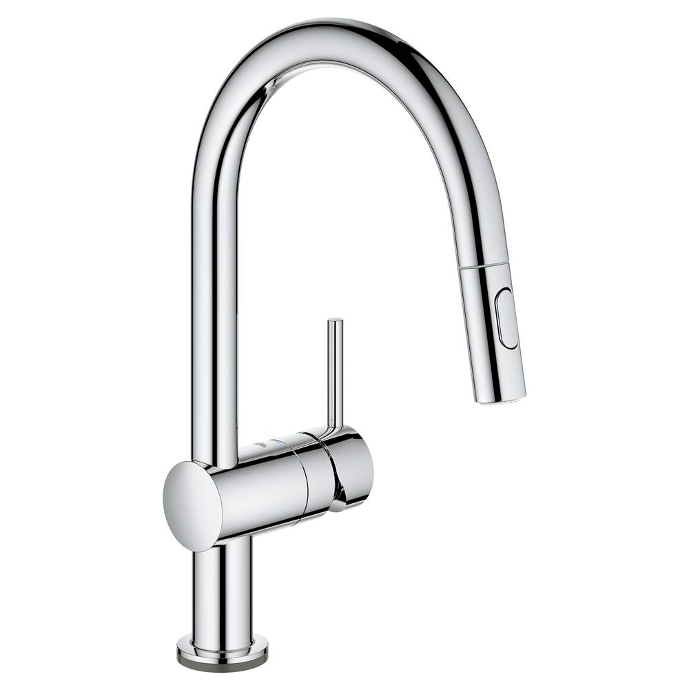 Grohe Single-Handle Pull Down Kitchen Faucet Dual Spray 1.75 GPM with Touch Technology