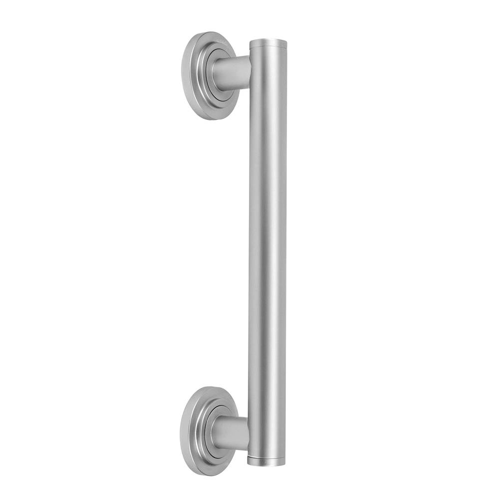 Jaclo 24'' Grand Grab Bar with Contemporary Round Flange