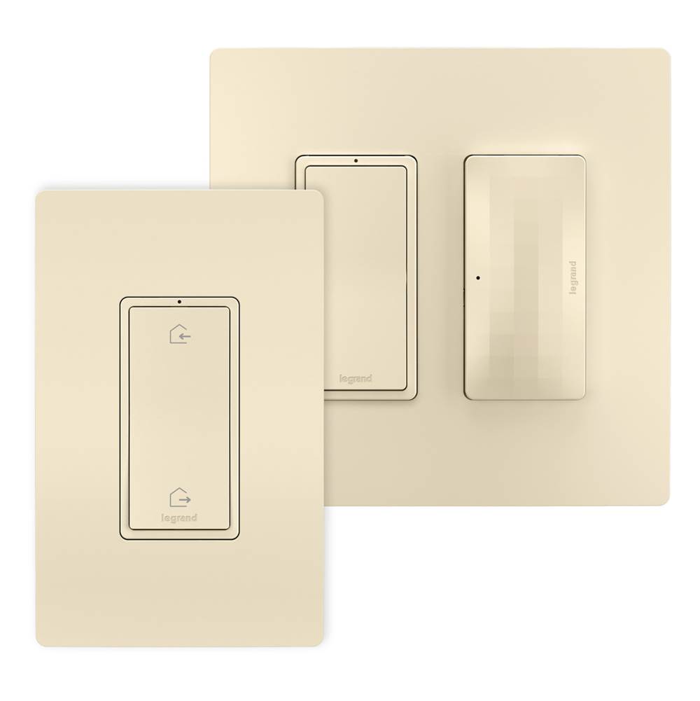 Legrand radiant with Netatmo Switch Kit with Home/Away Switch, Light Almond