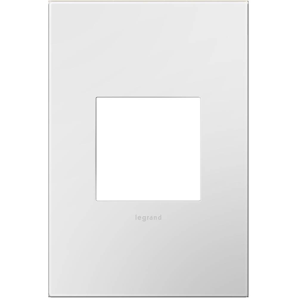 Legrand Gloss White, 1-Gang Wall Plate