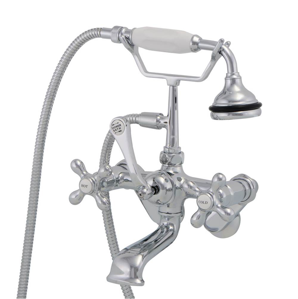 Maidstone Tub Wall Mount English Telephone Faucet - Classic Spout