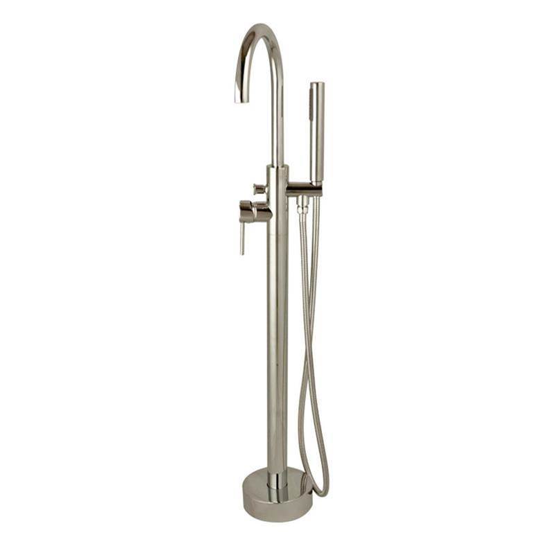 Maidstone Contemporary Freestanding Faucet - Gooseneck
