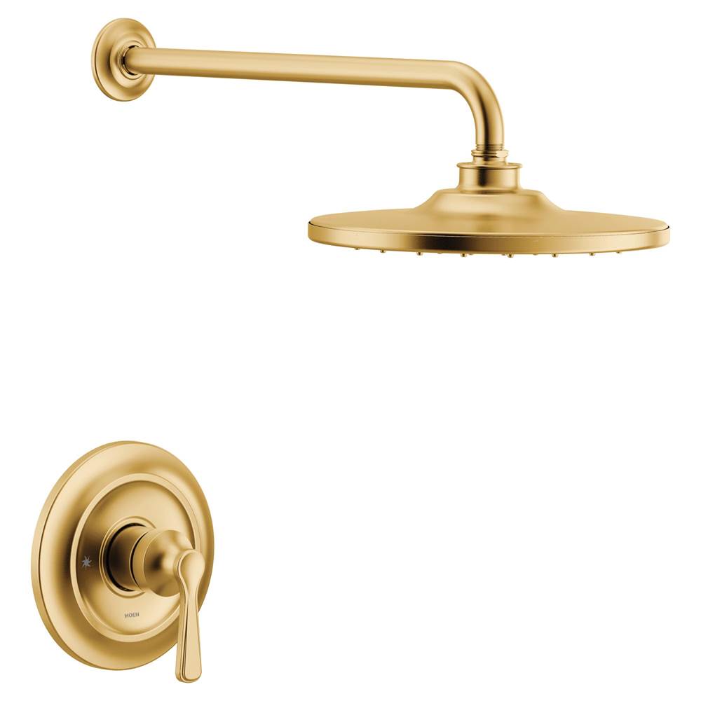 Moen Colinet M-CORE 3-Series 1-Handle Eco-Performance Shower Trim Kit in Brushed Gold (Valve Sold Separately)