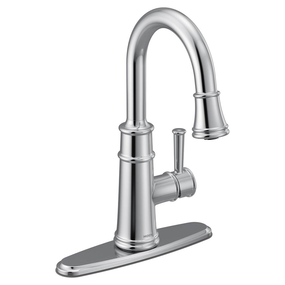 Moen Belfield Single-Handle Bar Faucet Featuring Reflex in Chrome