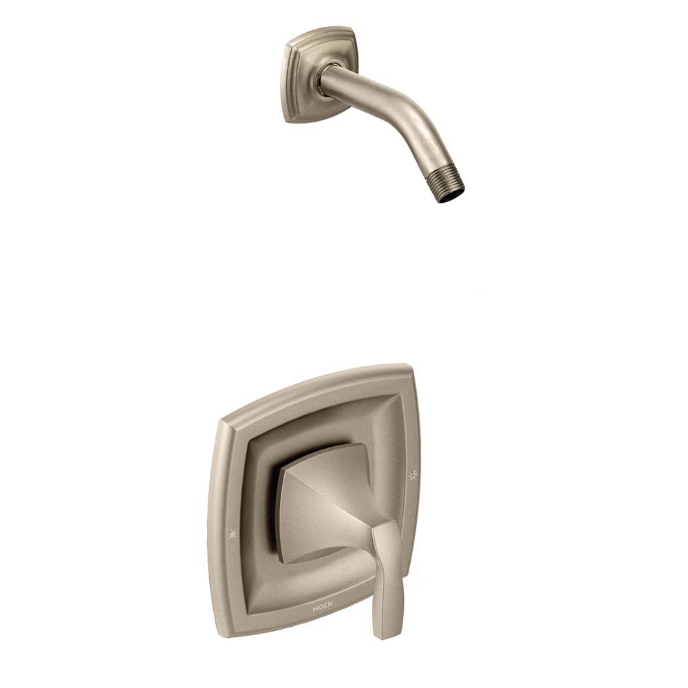 Moen Voss Posi-Temp Tub Shower Valve Trim without Showerhead,Valve Required, Brushed Nickel