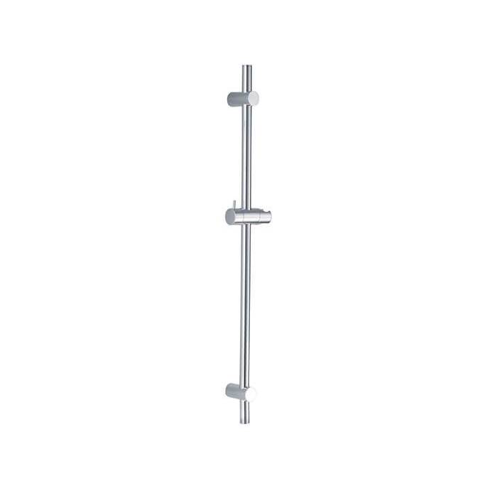 Mountain Plumbing Wall Mounted Shower Rail with Bottom Outlet Integral Waterway – Round