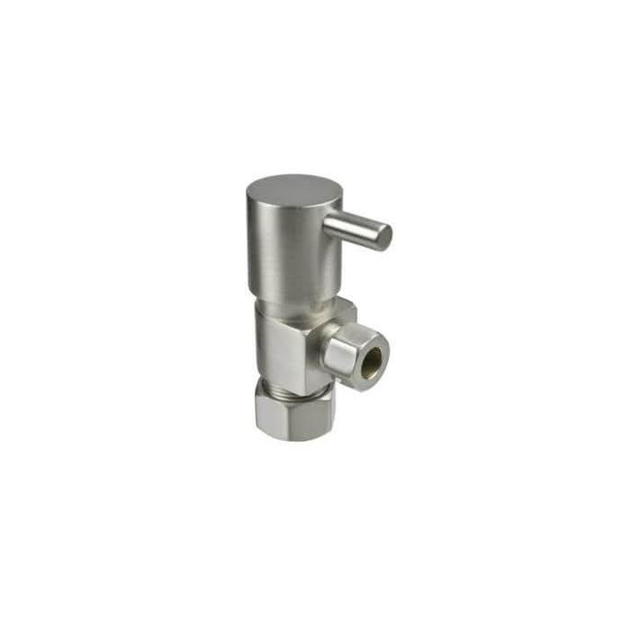 Mountain Plumbing Contemporary Lever Handle with 1/4 Turn Ceramic Disc Cartridge Valve - Lead Free - Angle (1/2'' Compression)