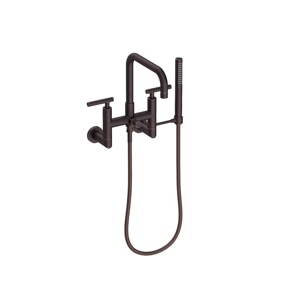 Newport Brass Exposed Tub & Hand Shower Set - Wall Mount
