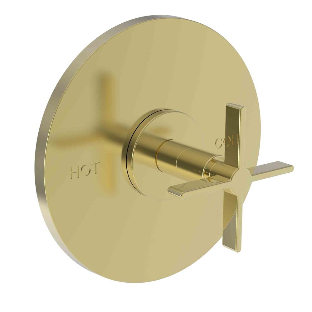 Newport Brass Tolmin Balanced Pressure Shower Trim Plate with Handle. Less showerhead, arm and flange.