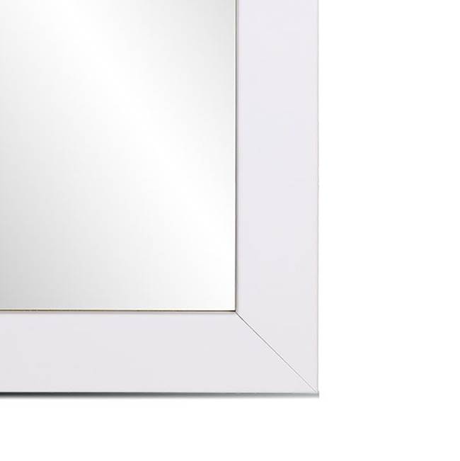 Jensen Medicine Cabinets Framed Mirror 24X30 White 2'' Flat