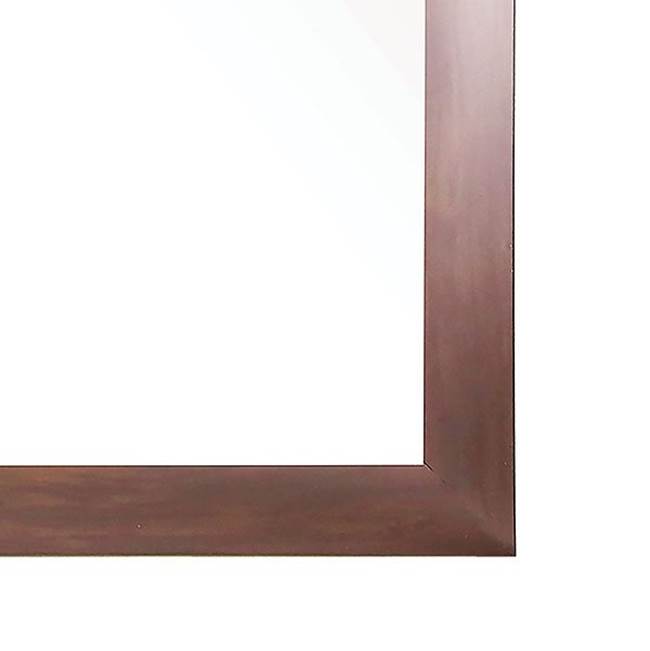 Jensen Medicine Cabinets Framed Mirror 24X30 Espresso 2'' Flat Bulk