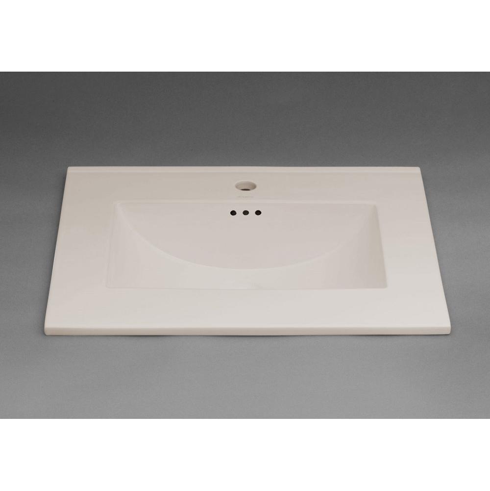 Ronbow 31'' Kara™ Ceramic Sinktop with Single Faucet Hole in White