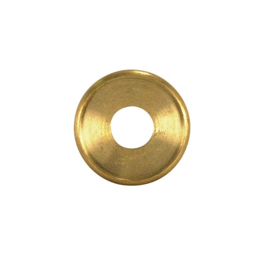Satco 1/8 x 5/8'' Brass Check Ring Unf