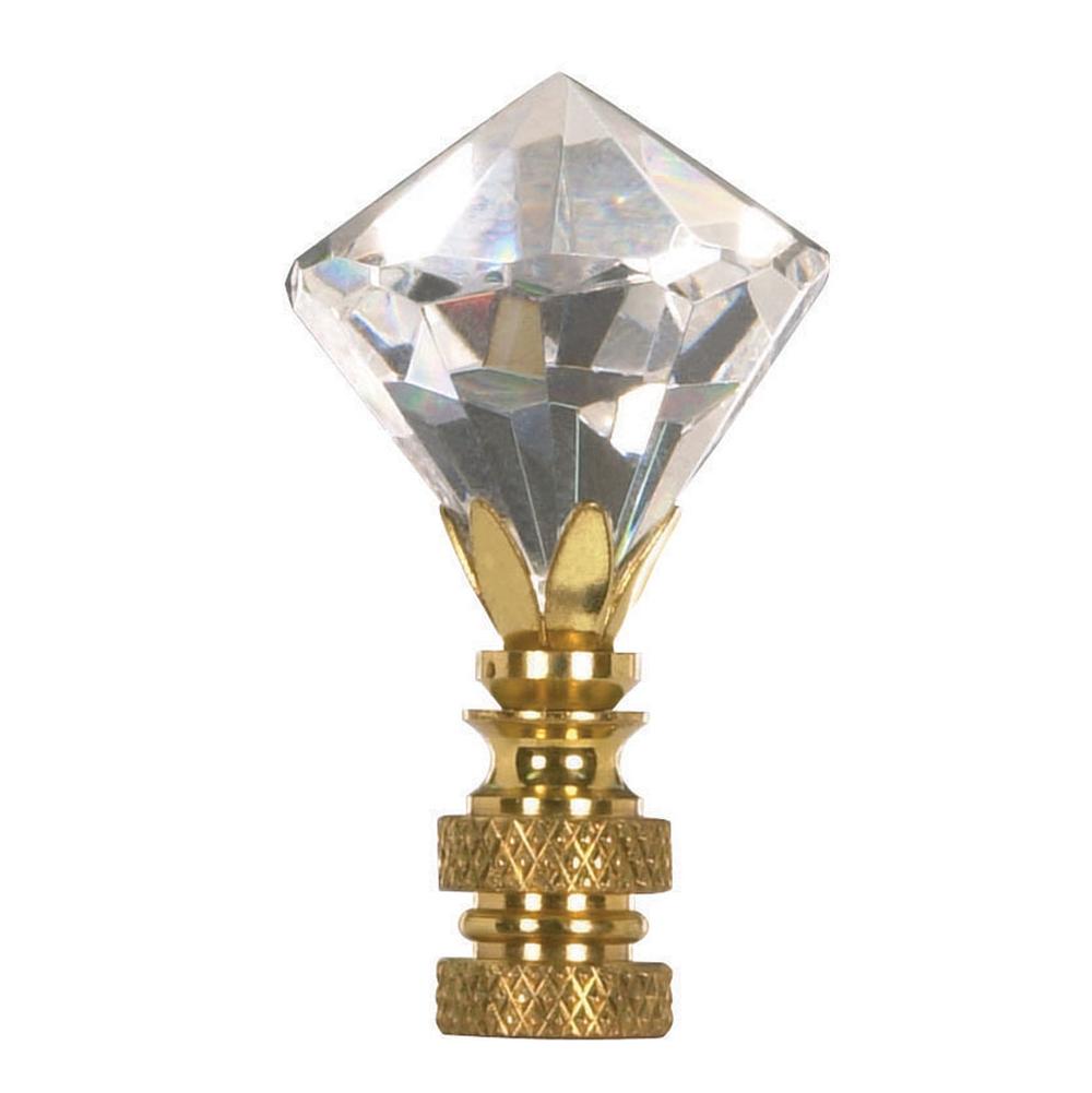 Satco Pf8424 Diamond Cut Crystal Fin
