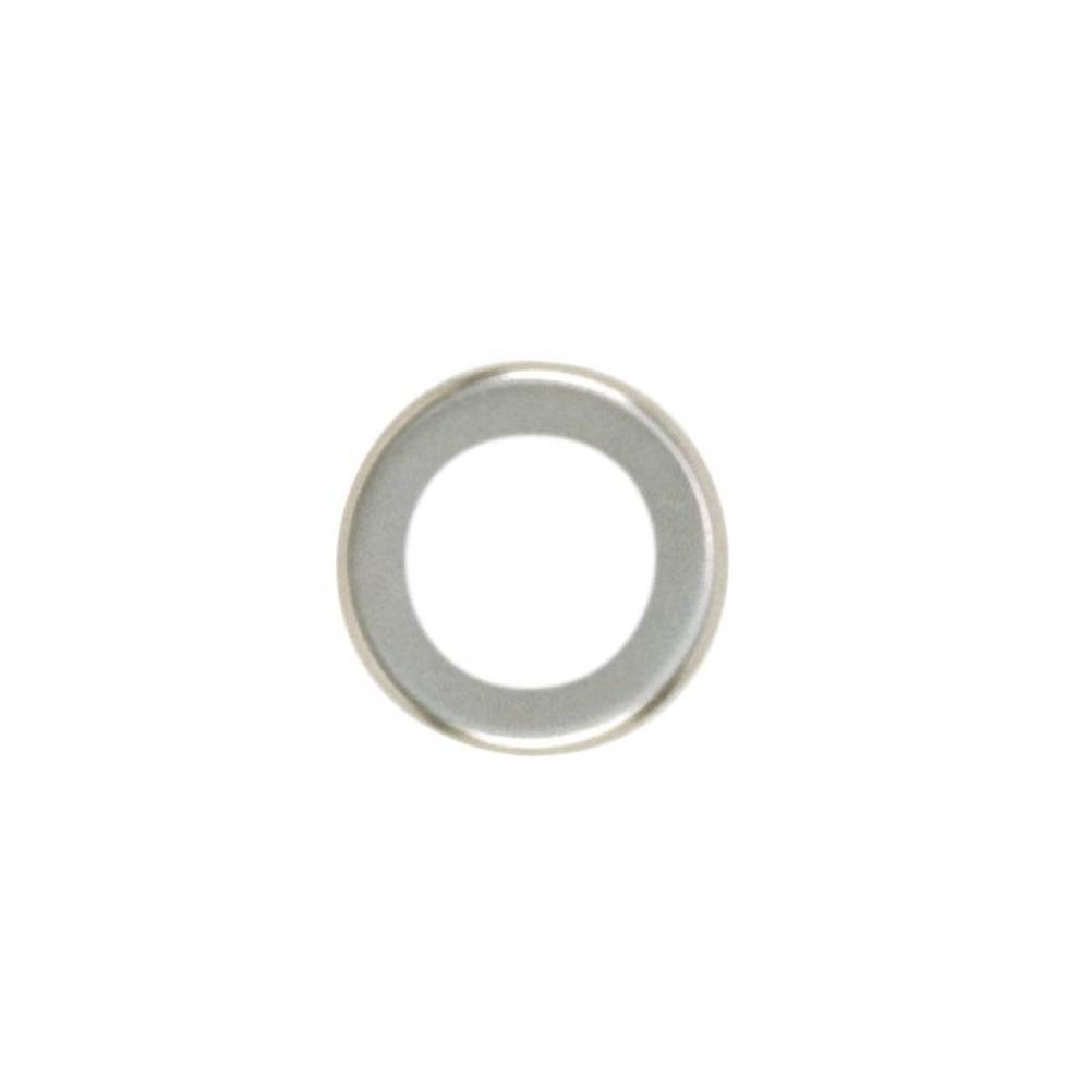 Satco 1/4 x 1-1/2'' Check Ring Nickel Plated