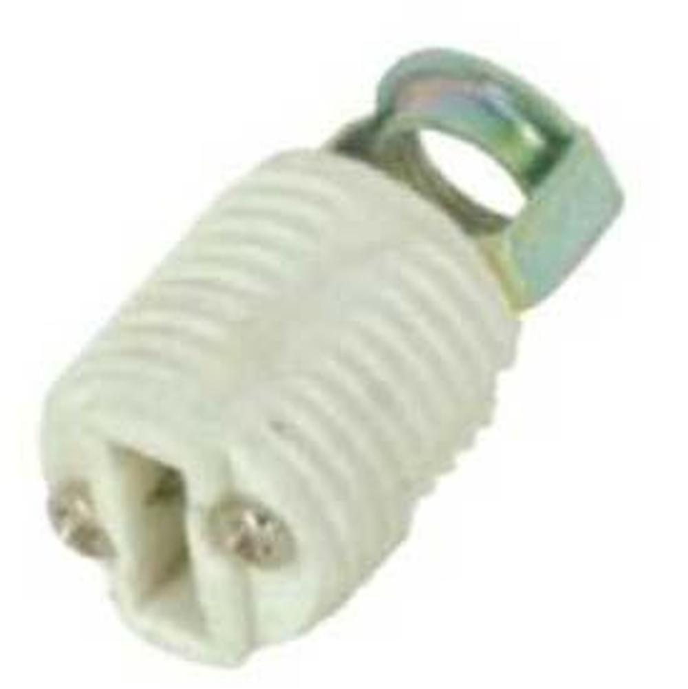 Satco G9 Threaded Porcelain Socket with Hic Pushing