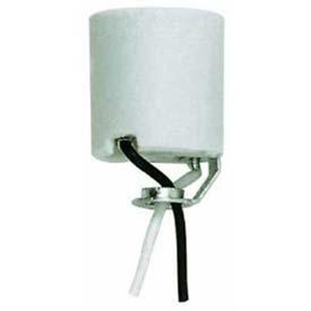 Satco Porcelain Socket with 1/8 IP Hic with 36''125d