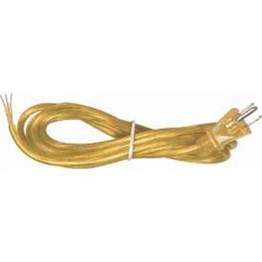 Satco 10 ft 18/3 Svt Clear Gold 105