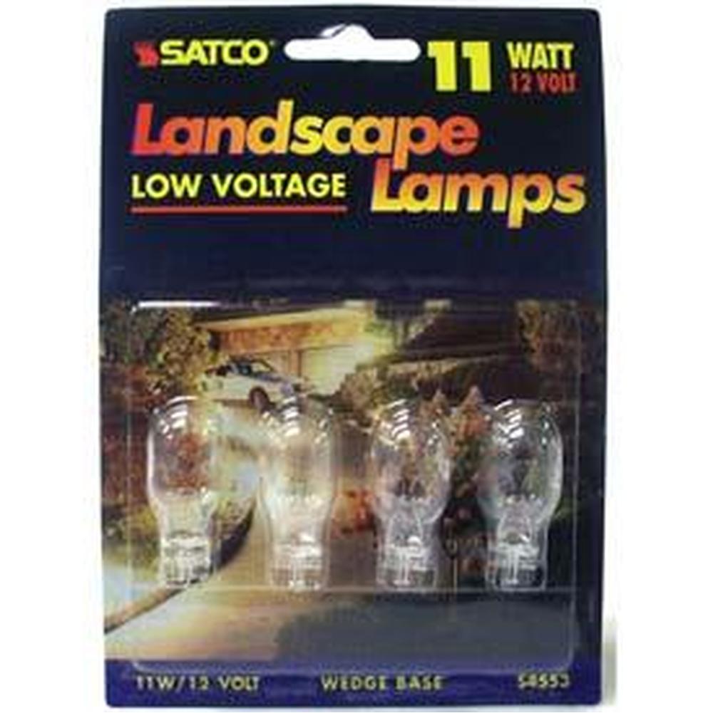 Satco 11W 4 PACK LANDSCAPE LAMP