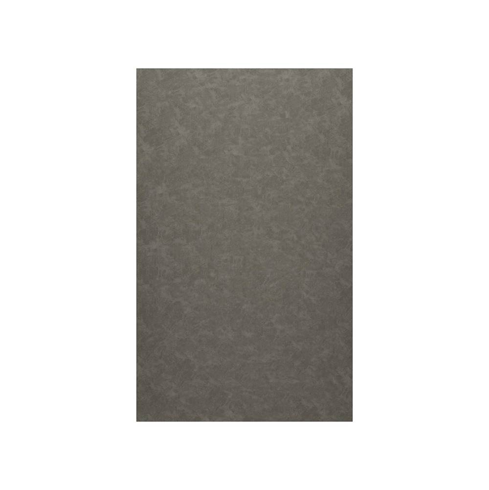 Swan SS-6296-1 62 x 96 Swanstone® Smooth Glue up Bathtub and Shower Single Wall Panel in Charcoal Gray