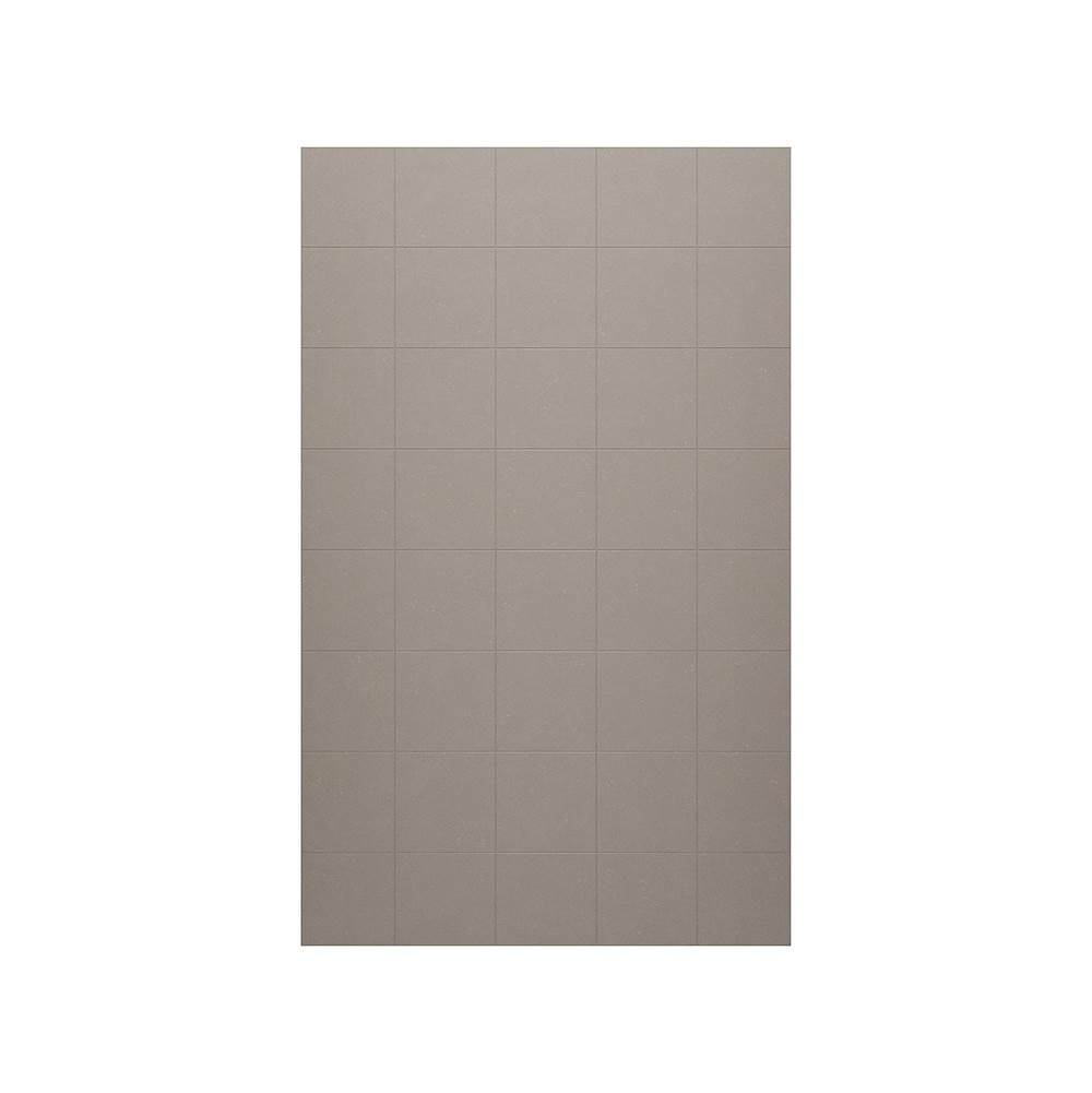 Swan SSSQ-3696-1 36 x 96 Swanstone® Square Tile Glue up Bath Single Wall Panel in Clay