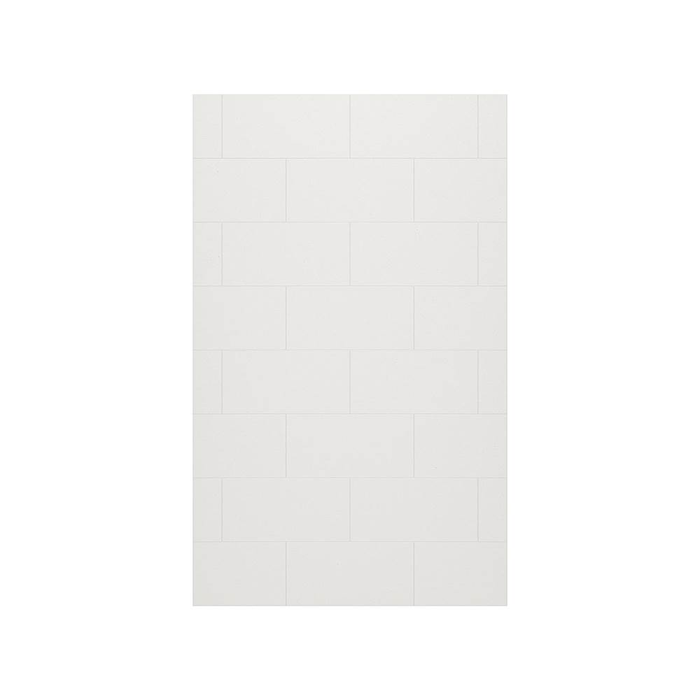 Swan TSMK-9630-1 30 x 96 Swanstone® Traditional Subway Tile Glue up Bathtub and Shower Single Wall Panel in Birch