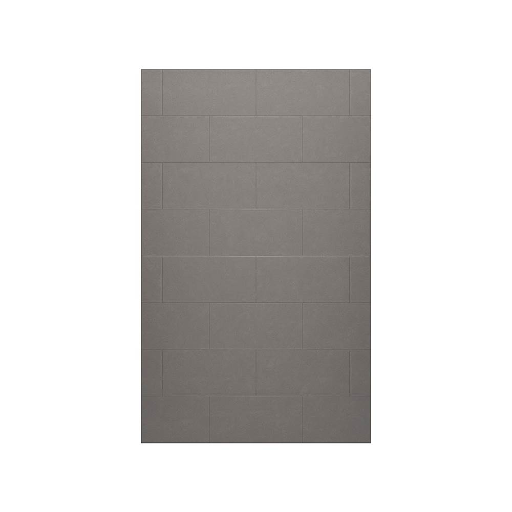 Swan TSMK-9634-1 34 x 96 Swanstone® Traditional Subway Tile Glue up Bathtub and Shower Single Wall Panel in Sandstone