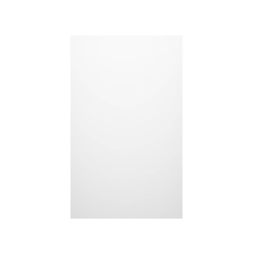 Swan SS-6060-1 60 x 60 Swanstone® Smooth Glue up Bath Single Wall Panel in White