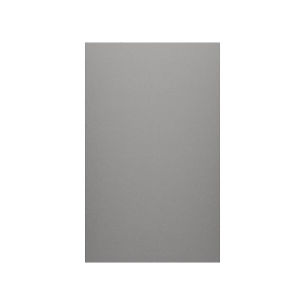 Swan SS-3696-1 36 x 96 Swanstone® Smooth Glue up Bathtub and Shower Single Wall Panel in Ash Gray