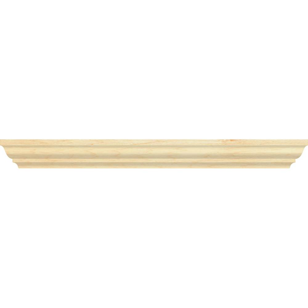 Strasser Woodenworks 18 X 8 X 2.25 Round Crown Nat Maple - Cubby/Overjohn