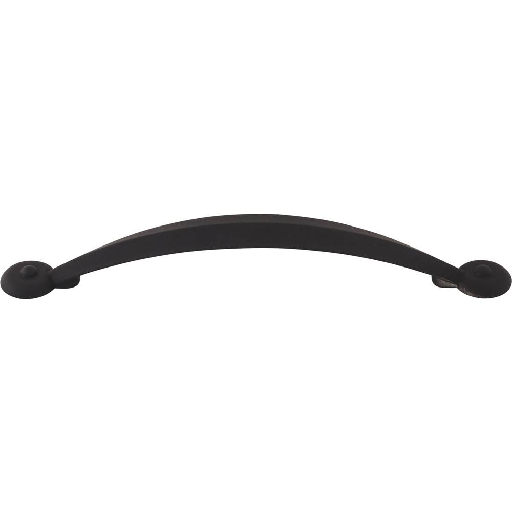 Top Knobs Angle Pull 5 1/16 Inch (c-c) Flat Black