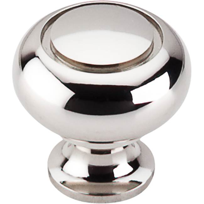 Top Knobs Ring Knob 1 1/4 Inch Polished Nickel