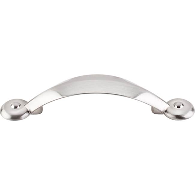 Top Knobs Angle Pull 3 Inch (c-c) Brushed Satin Nickel