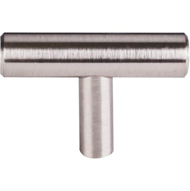 Top Knobs Hopewell T-Handle 2 Inch Brushed Satin Nickel