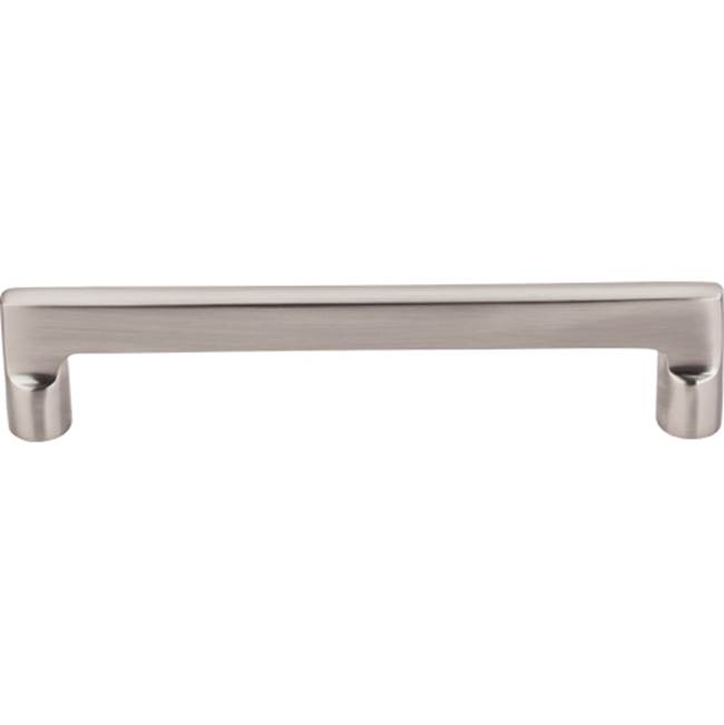 Top Knobs Aspen II Flat Sided Pull 6 Inch (c-c) Brushed Satin Nickel