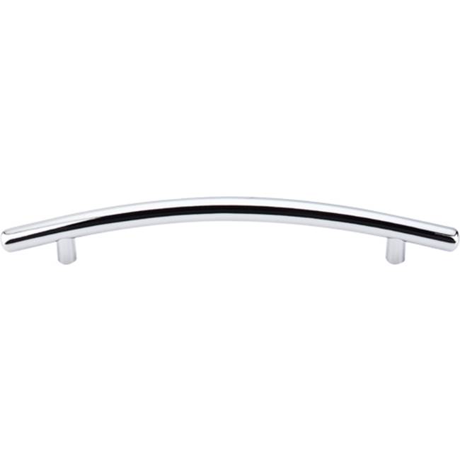 Top Knobs Curved Bar Pull 6 5/16 Inch (c-c) Polished Chrome