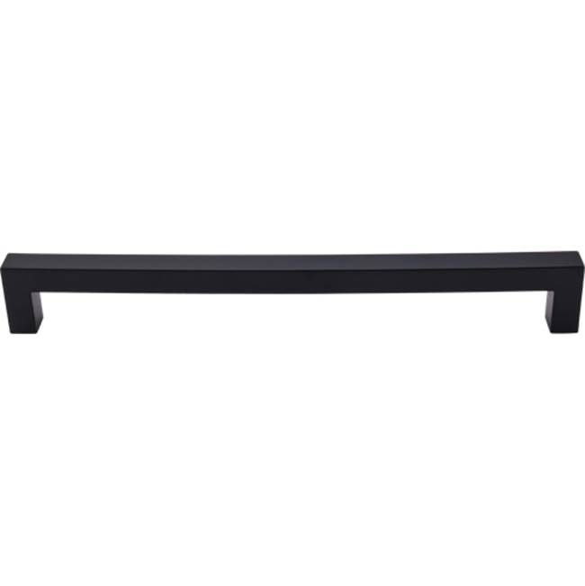 Top Knobs Square Bar Appliance Pull 12 Inch (c-c) Flat Black