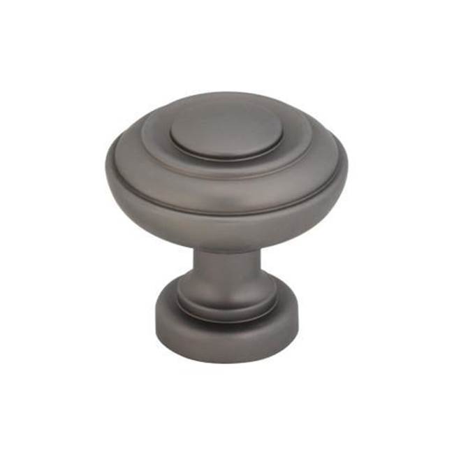 Top Knobs Ulster Knob 1 1/4 Inch Ash Gray