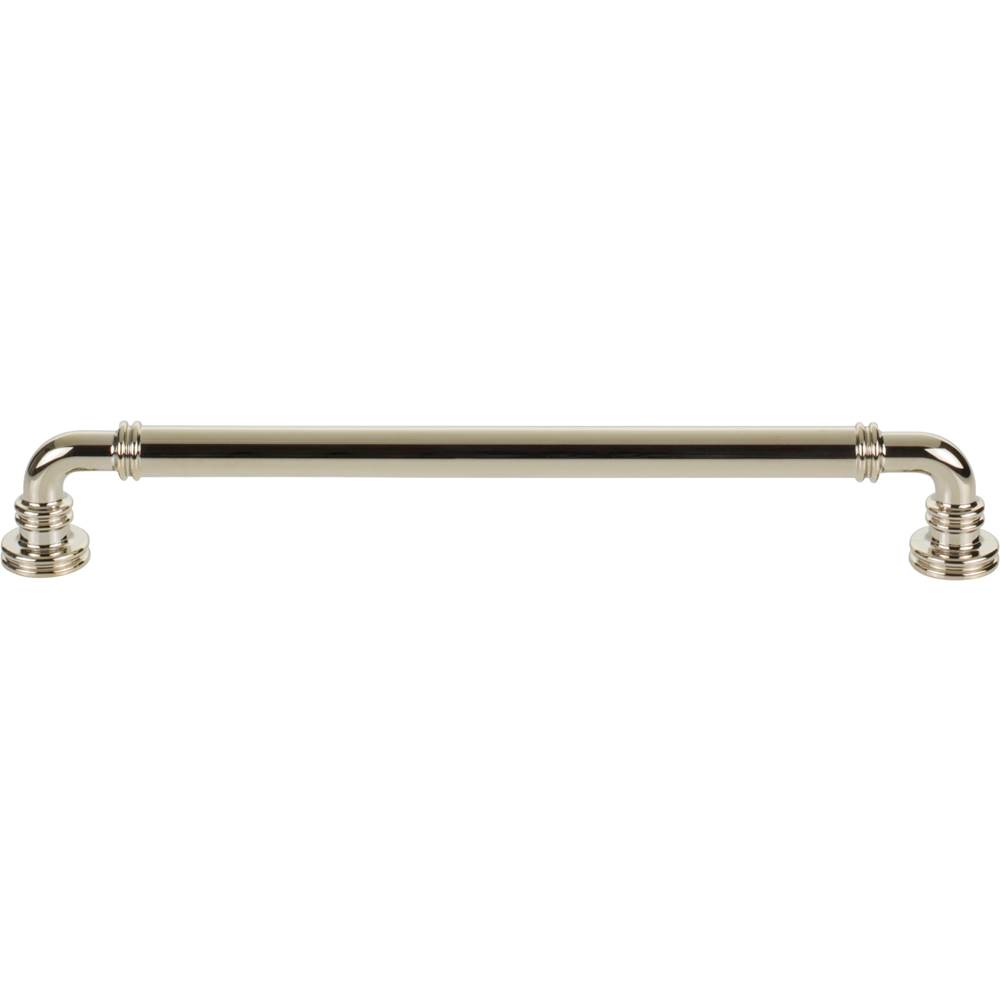 Top Knobs Cranford Pull 8 13/16 Inch (c-c) Polished Nickel