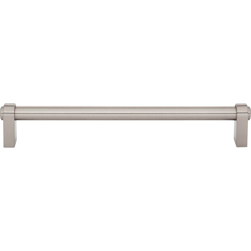 Top Knobs Lawrence Pull 7 9/16 Inch (c-c) Brushed Satin Nickel