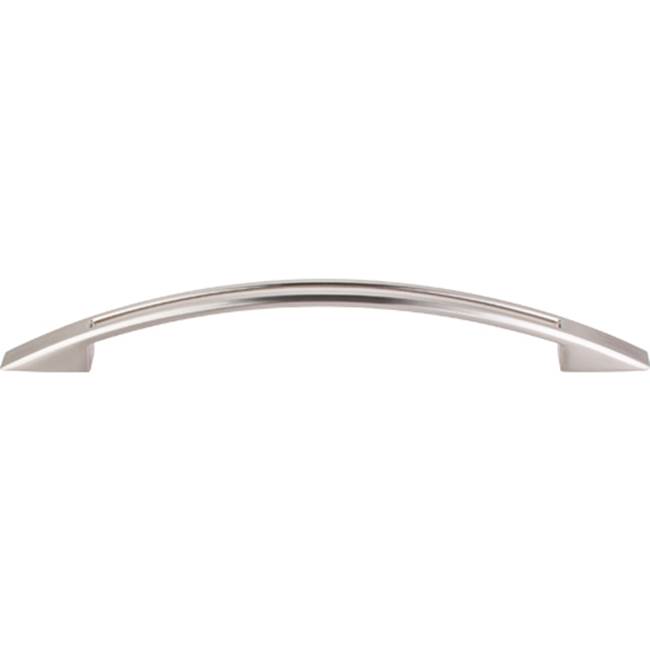Top Knobs Tango Cut Out Pull 6 5/16 Inch (c-c) Brushed Satin Nickel